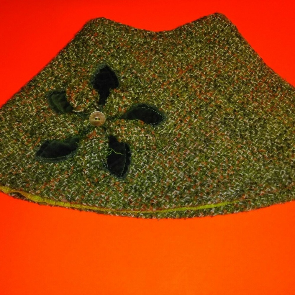 Vintage Toddler Girl's Woven Skirt Size: 3T